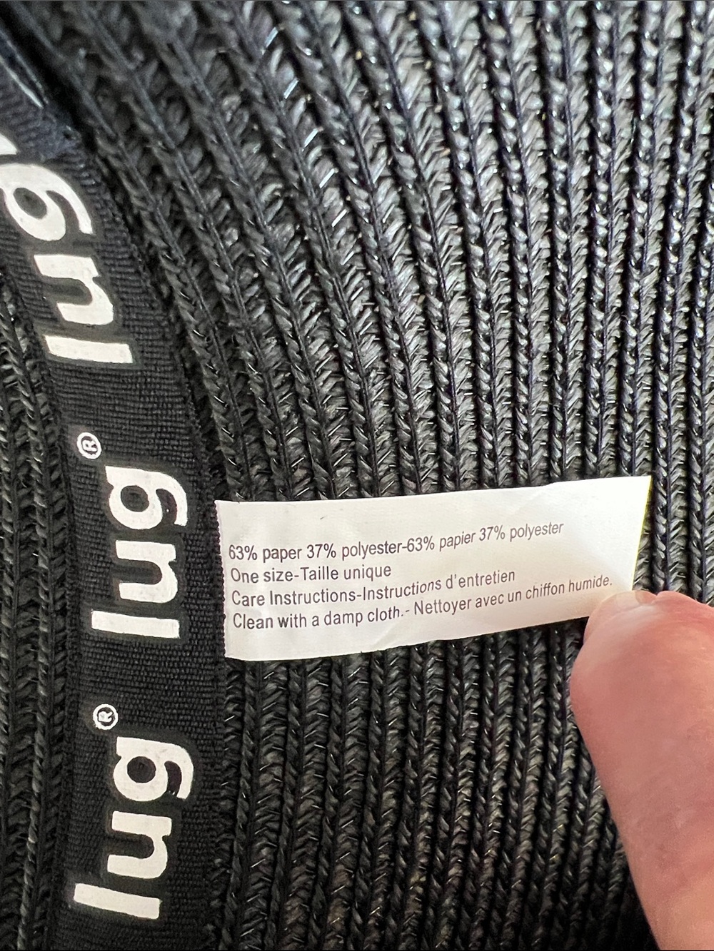 Lug Embroidered 'Live Life in Color' Sun Visor - Picture 4 of 10
